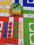Ludo Bedsheet with Dice