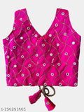 Agile Classy Girls Set: Taffeta Silk Lehenga & Nylon Dupatta, embroidered and ribbon-worked, newborn to 8 years, India origin