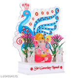 Glass Ganesha color-changing night lamp, portable acrylic corporate gift for home decor