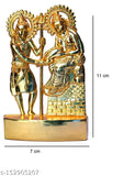 Metal Maa Annapurna figurine, AAA quality Indian God Idol, 11cm high, ideal for Puja or home decor