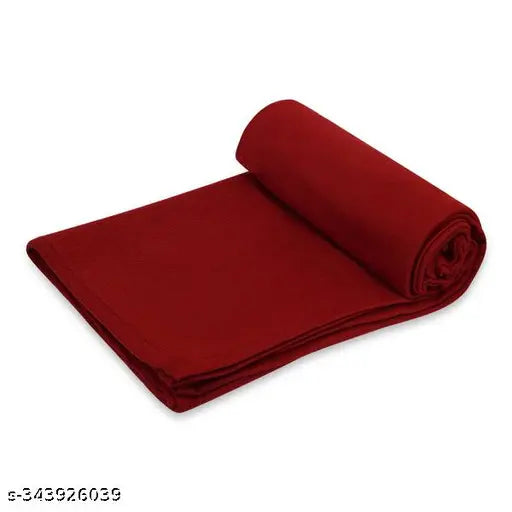 LiveWell fleece single bed blanket, lightweight, skin-friendly, 90 x 60 inches - Prime Collections