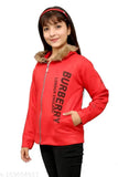 Black faux fur collar jacket, girls, tinkle fashion