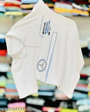 Oversized cotton blend t-shirt, solid color, perfect for casual wear - M, L, XL sizes available