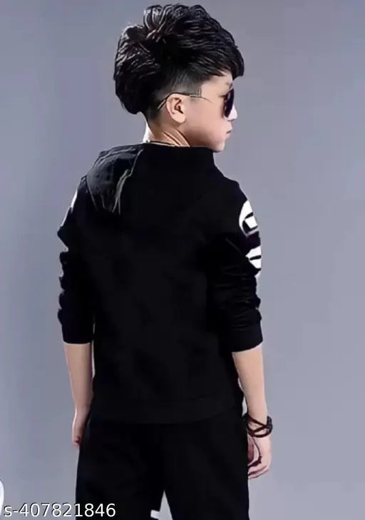 Kids Hooded Neck Cotton Stylish Tshirt