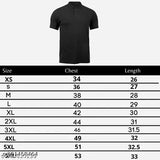 The image displays a black oversized graphic print t-shirt
