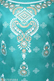 Printed cotton rayon kurta sharara set for girls with dupatta, Indian ethnic wear in straight style and three-quarter sleeves