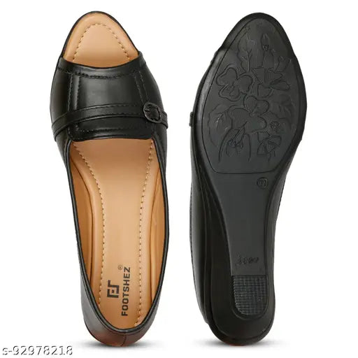 Synthetic leather slip-on trendy sandals for women and girls, solid colors in various sizes (IND-3 to IND-9), casual and formal wedge heels from India