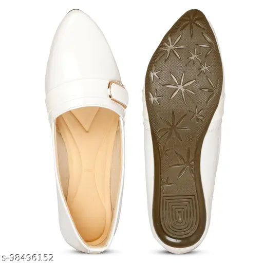 Stylish patent leather bellies for women and girls, solid colored flats for casual, party, and formal wear