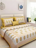 Classy Pure Cotton 100 X 90 Double Bedsheet
