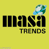 Masa Trends Fashionable White Polyester Tshirt