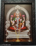 Synthetic resin statue of Indian deity Dhana Laxmi, symbolizing prosperity and wealth