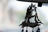 Handcrafted dream catcher wind chime, Indian car ornament for home temple and festive decoration