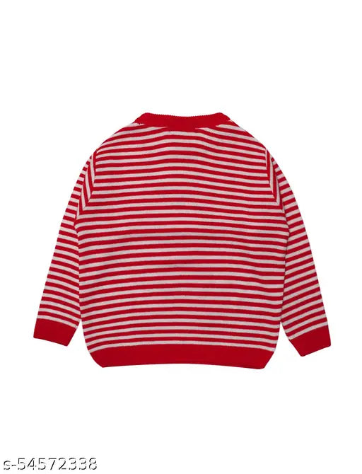 Striped woolen sweater for boys, warm and comfortable winter wear, 6-24 months, made in India