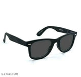 Modern Virat cap and sunglasses combo pack for men, women, girls, and boys in solid black cotton style from India