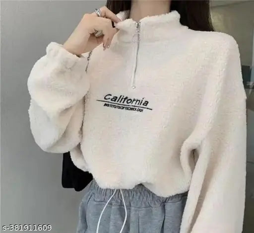 Trendy wool hoodie with luxurious fur trim, suitable for winter, available in various colors including Siberian-inspired designs