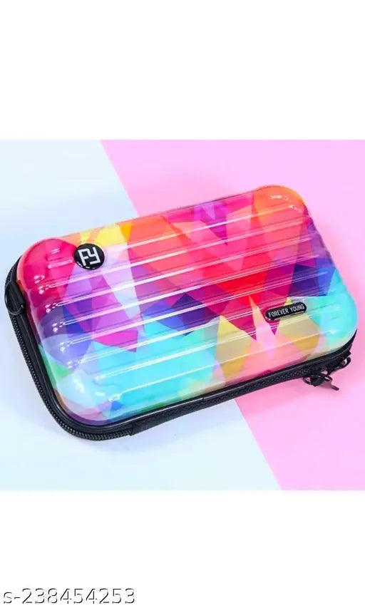 Colorful crossbody bag with adjustable strap