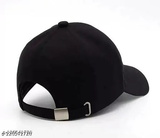 Adjustable cotton baseball cap, stylish King design in onesize, ideal for both men and women, featuring unique pattern from India