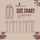 Size chart for women's straight white pants, pack of 2. Sizes range from XS to 3XL, with inseam measurements listed in inches