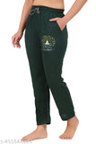 Black cotton flared sweatpants, women's cozy loungewear, pajama set of two
