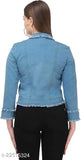 Denim Alisha Fabulous Women's ethnic jacket, solid design, long sleeves