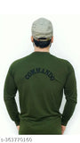 Long sleeve printed net camo T-shirt from Moxera, Indian Army Commando design, perfect for all occasions