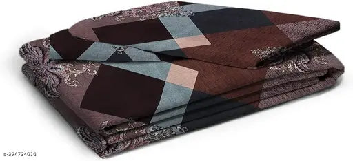 Cotton botanical-patterned fitted bedsheet set with 2 pillow covers, ideal for summer, from India