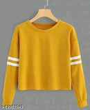 XL cotton blend long sleeve solid T-shirt for women, made in India