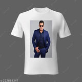 Printed polyester Salman Khan T-shirt (Pack of 1), featuring vibrant prints, ideal for casual wear, country of origin: India