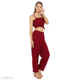 Stylemyth women's rayon solid jumpsuit, vibrant Indian-made outfit for casual wear