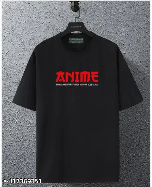 Oversized cotton-blend t-shirt for men with printed design, perfect for casual wear [size S-XXL]