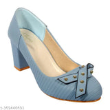 Synthetic leather, embellished net belly tassels slip-on pumps - Stepee Casual women's fashion footwear