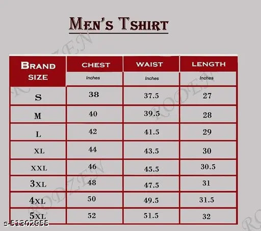 Rodzen Men's Printed Round Mustard Tshirts