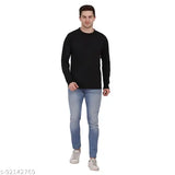 Pure cotton full sleeve t-shirt for men by AXOLOTL, comfortable and stretchable, ideal for casual wear