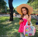 Pink unicorn sling bag