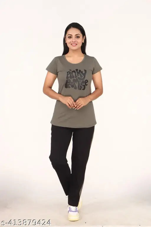 Polycotton casual summer print nightsuits for women's, perfect for relaxation - India origin