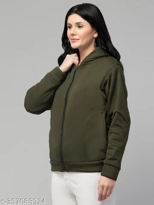 Woolen jacket, solid wool, long sleeves, high-quality winter wear from India