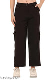 Cotton Lycra cargo pants combo for women - trendy, comfy, and fashionable by Satvikk
