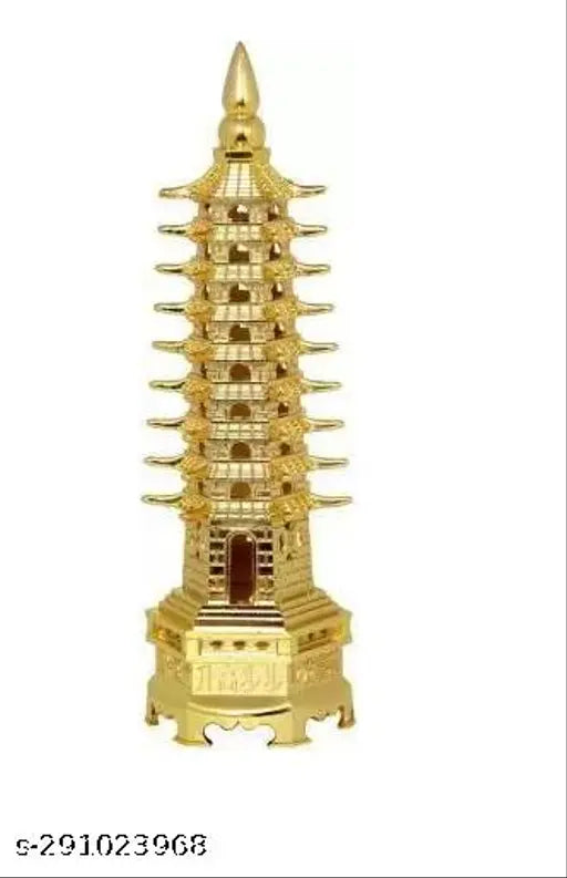 Metal Feng Shui Education Tower for children's academic success and focus, Indian brand