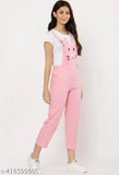 Embellished cotton blend jumpsuits (S, M, L), India-crafted summer fashion