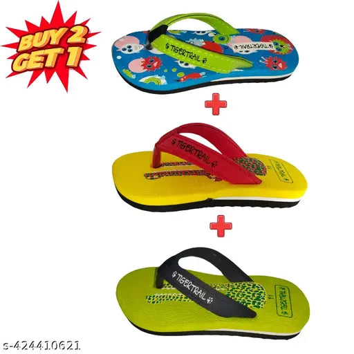 Green, yellow, Alienblue EVA mugs with cartoon characters, slip-on, unisex baby set from India (12-24 months, 4-5 years)