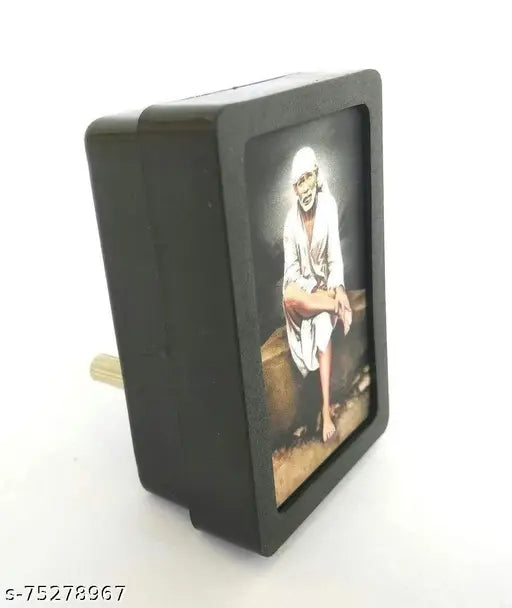 ABS Sai Baba LED night lamp, Indian 3D illuminated god idol for home or office