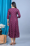 Anarkali embroidered printed rayon kurtis, vibrant Indian fashion in single sizes from XS to 6XL