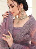Embroidered net Lehenga Choli and dupatta set, free size, intricately embellished Indian traditional wear