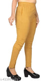 Khaki cotton lehenga pants women's combo pack of 3 pieces
