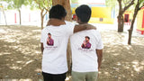 Men's cotton half sleeve TVK T-shirt, printed with Thalapathy Vijay image, ideal for sports and fitness activities like running, dancing, training, walking, and gym workouts. Made in India