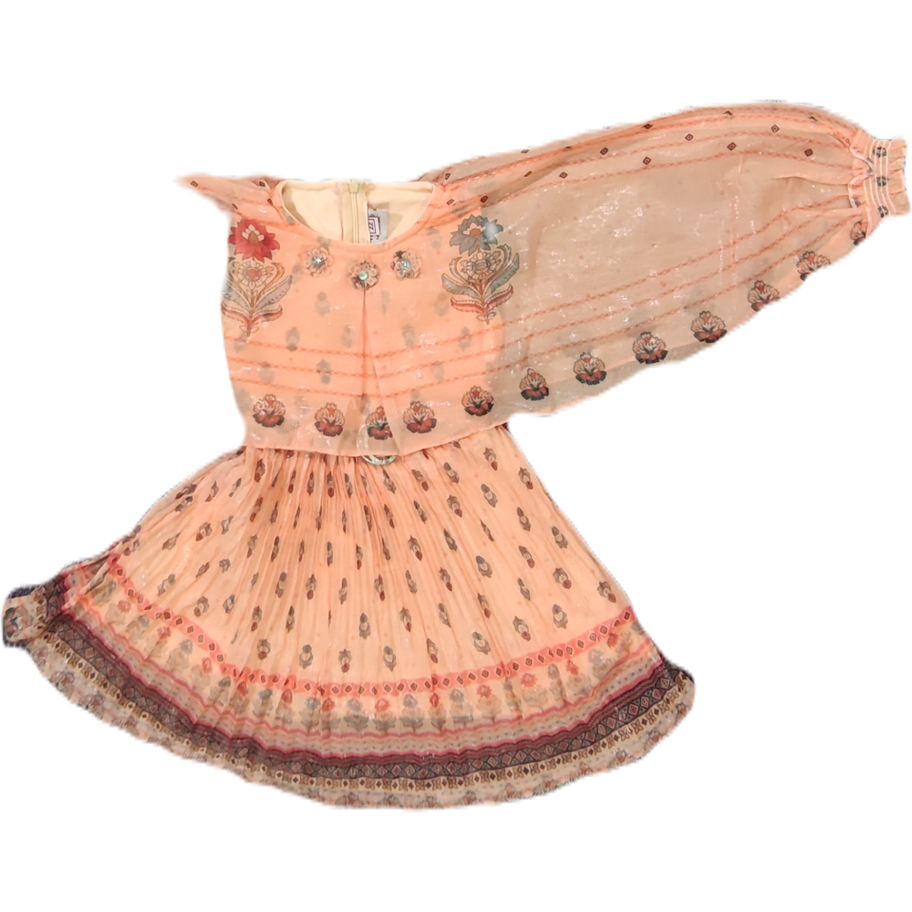 frock Peach orange - GillKart