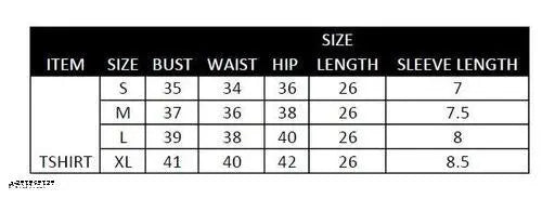 Stylish women's Celebi digital print t-shirt, ultra-soft polycotton, short sleeves, elegant design (size S: bust 35", length 26")