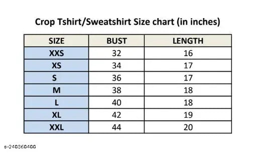 Self-design net cotton crop collar T-shirt with short sleeves, XS to XXXL sizes available