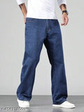 Men's loose fit oversized denim jeans