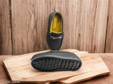 Trendy kids boy's and girl's black canvas loafer